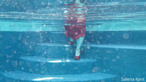 xsiteability.com - 0108 - Daytime swim in beautiful ballgown! thumbnail